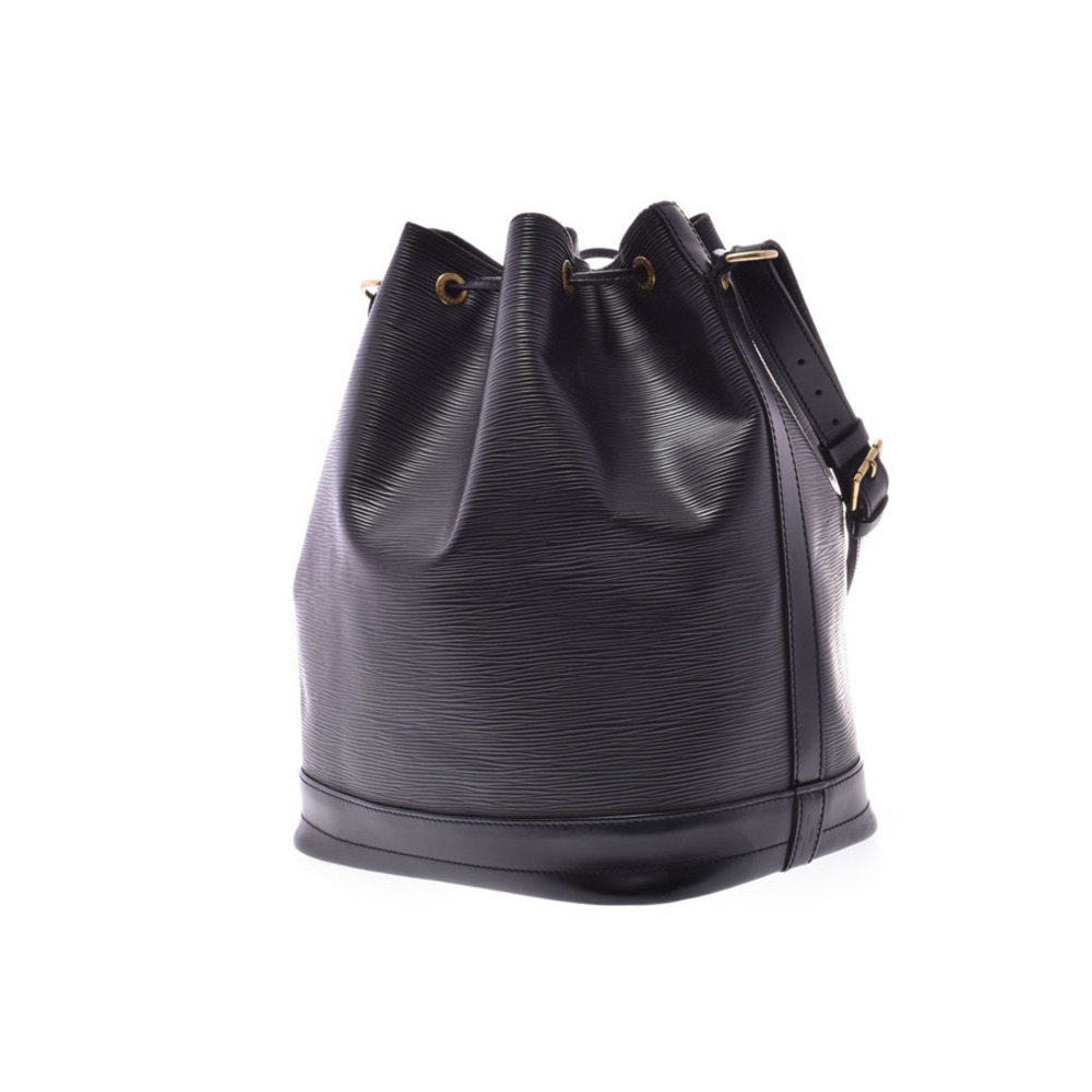 Louis Vuitton Shoulder Black Epi Bag Leather Noe
